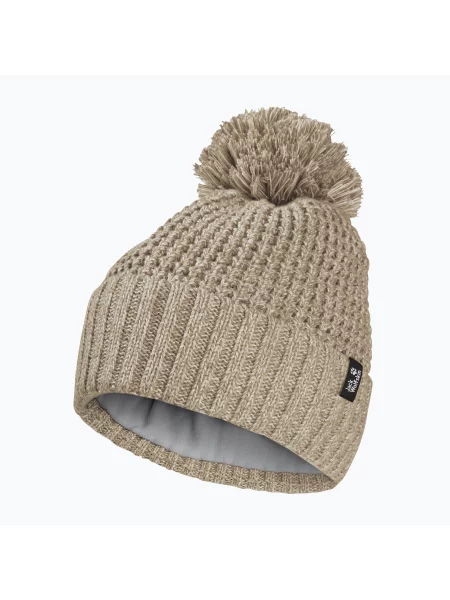 Шапка зимова Jack Wolfskin Medley Knit Beanie hazel wood
