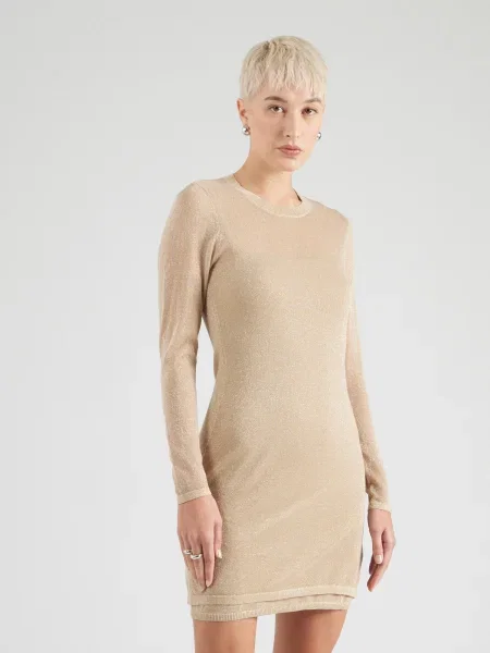 Abercrombie & Fitch Rochie tricotat bej