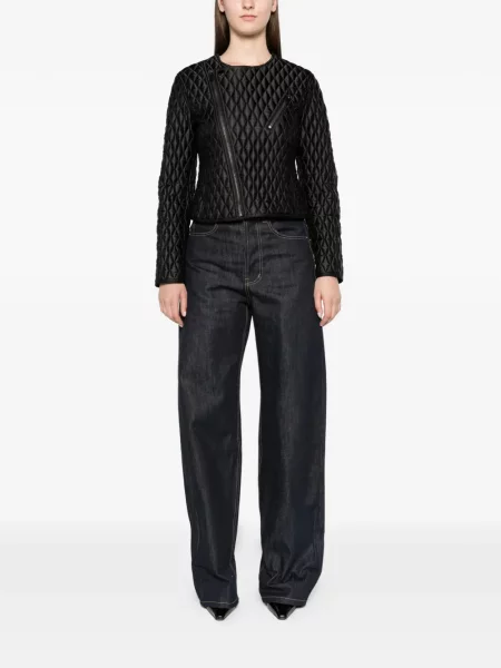 Decupat geacă Burberry negru