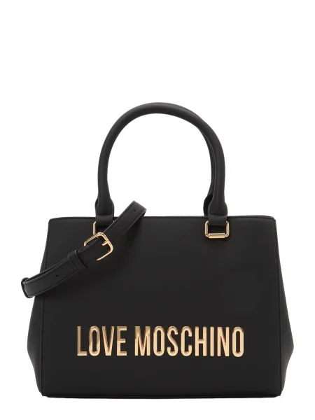 LOVE MOSCHINO Ročna torba črna