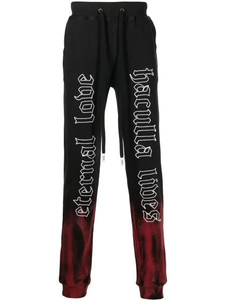 Pantaloni Haculla cu imagine negru
