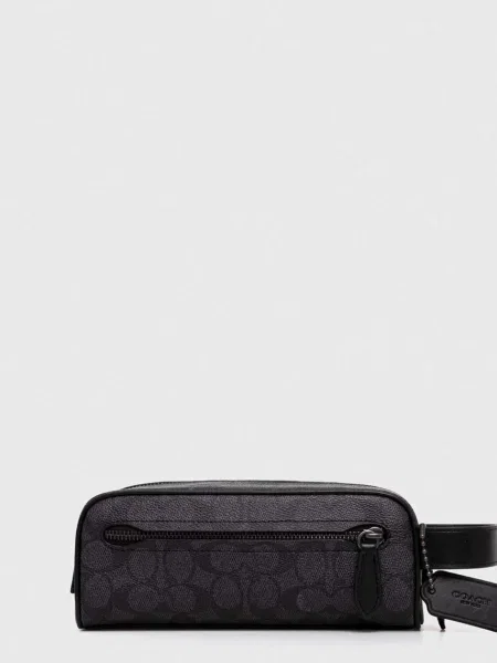 Pungă cosmetică Coach gri