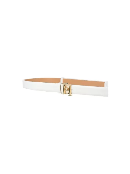 Elisabetta Franchi Curea de piele bej