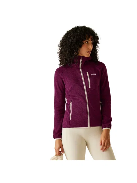 Bluza Z Kapturem Newhill II Marl Full Zip czarna