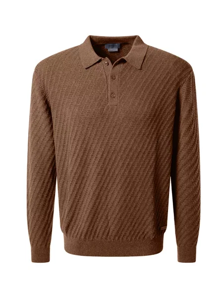 Поло Pierre Cardin коричневое