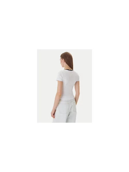 Guess Jeans T-shirt Slim Fit bijela