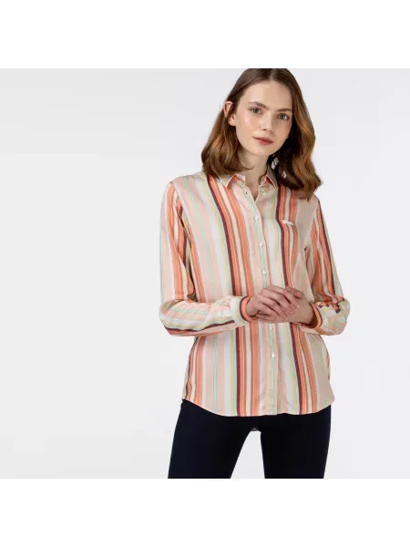 Рубашка Lacoste розовая
