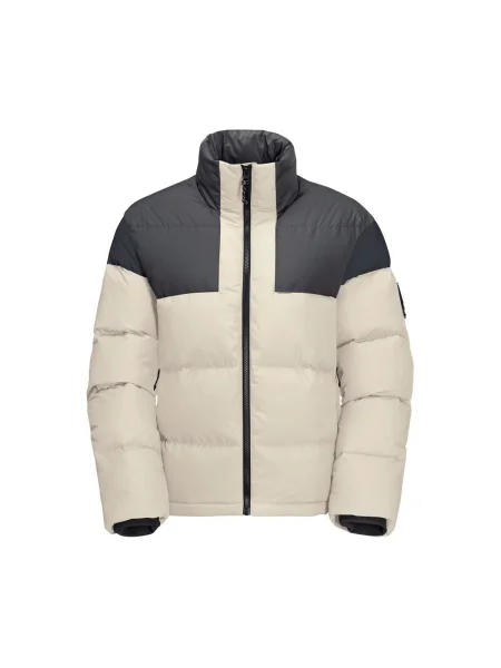 Geacă cu puf Jack Wolfskin alb
