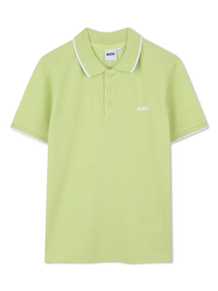 Koszulka polo dziecięca Bosswear zielona