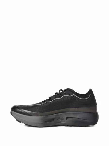 Sneakerși Norda cu aplicații negru