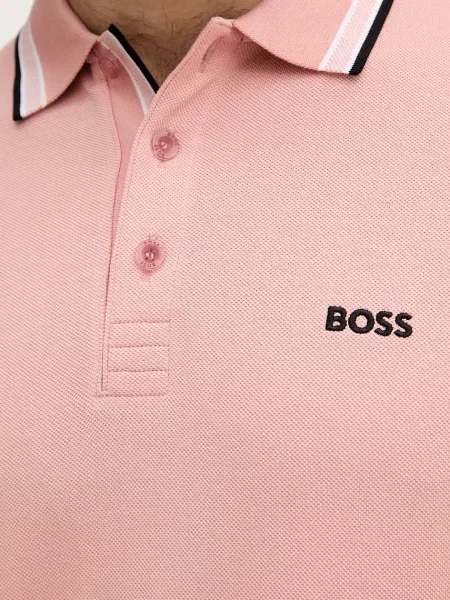 BOSS Green поло Paddy зелене