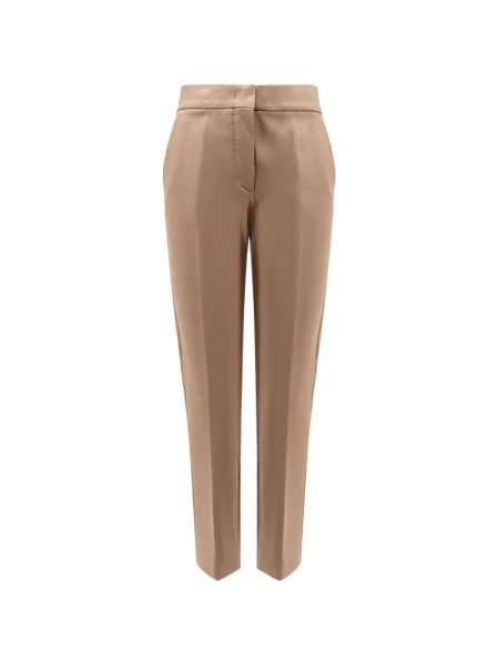 Pantaloni croiți Max Mara maro