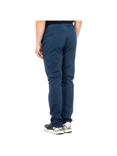Pantaloni La Martina albastru
