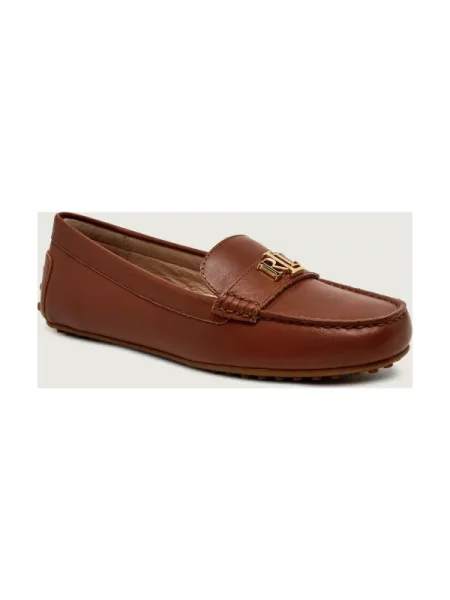 LAUREN RALPH LAUREN De piele mocasini BARNSBURY maro