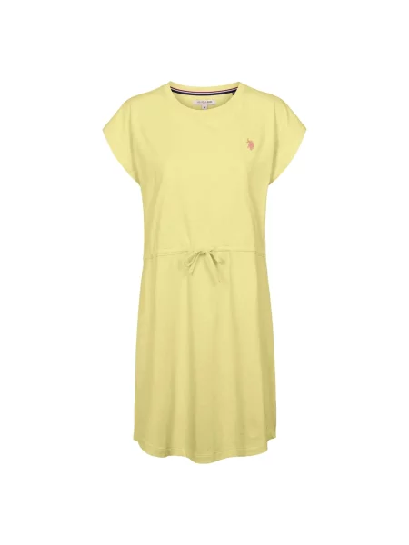 U.S. POLO ASSN. Šaty UWIda citronová