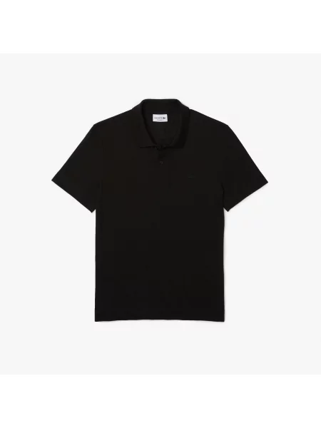 Lacoste Koszulka Polo O Regularnym Kroju Z Oddychającej Bawełny Piqué czarna