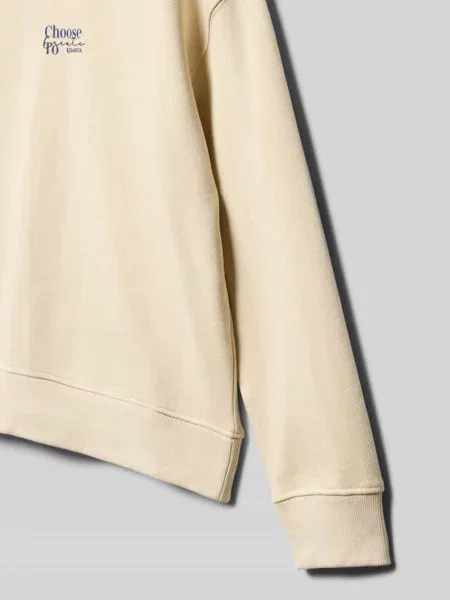 Bluza o kroju regular fit z nadrukiem z logo Garcia