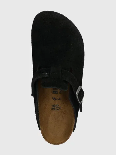 Замшевые шлепанцы Birkenstock