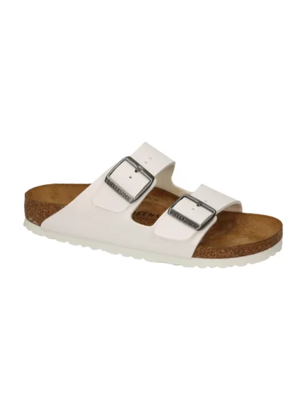Klapki BIRKENSTOCK Arizona BF Narrow white białe