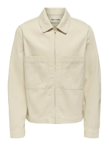 Only & Sons Prehodna jakna ONSCasse kremna