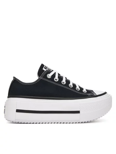 CONVERSE Tenisky CTAS LIFT DOUBLE STACK / bílá černá