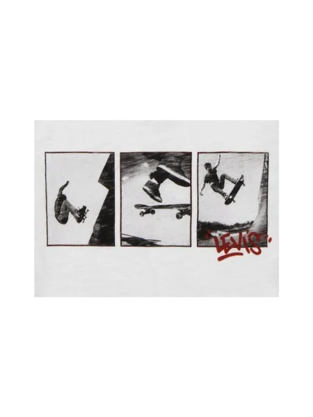 Tricou copii Levi's® alb
