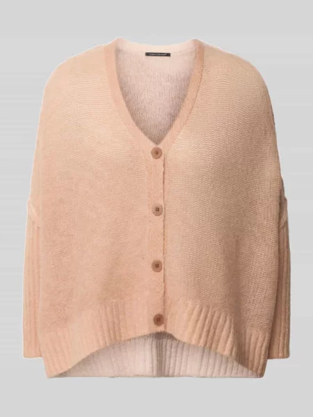 Kardigan rozpinany o kroju oversized z domieszką wełny z alpaki Luisa Cerano