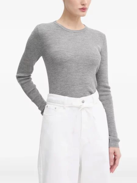 Dugo rebrasti top Day Birger Et Mikkelsen siva