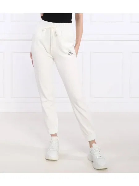 Pinko Pantaloni de trening alb