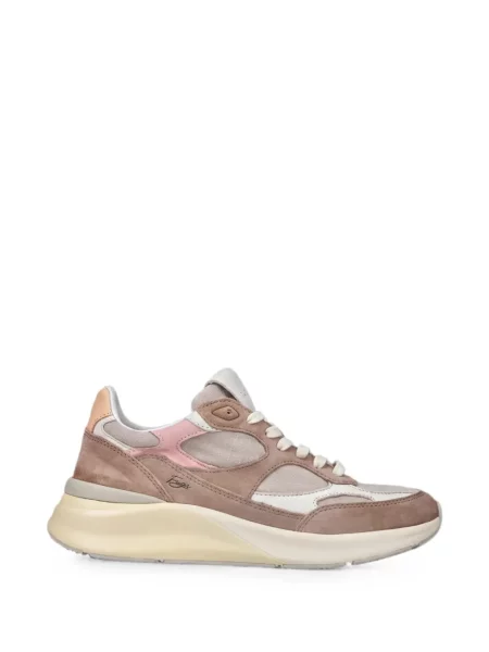 Sneakerși D.a.t.e. din piele de căprioară maro
