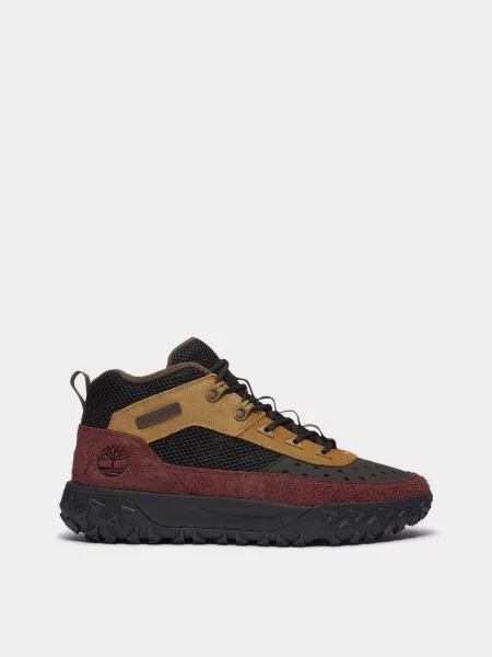 Черевики Timberland шкіра/текстиль чорний