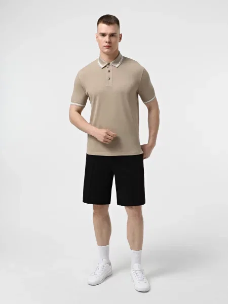 Поло Emporio Armani коричневий