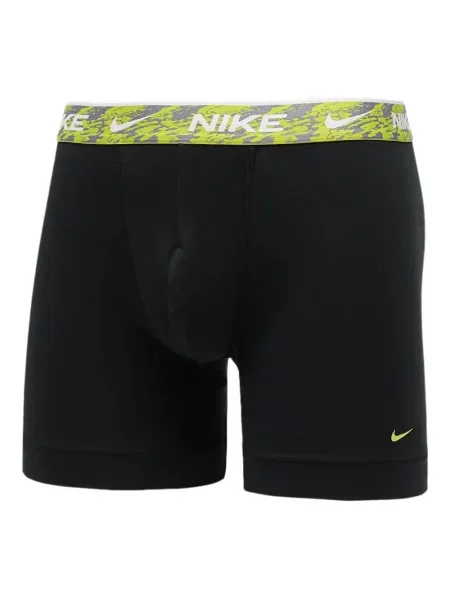 Boxeri Nike cu broderie din fleece verde