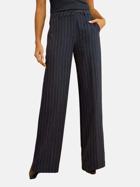 Love & roses Pantaloni închis / auriu albastru