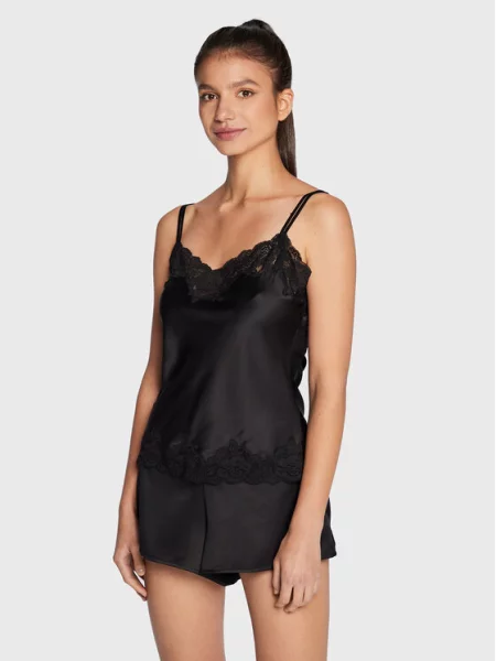 Lauren Ralph Lauren Pyžamo SIGNATURE' černá
