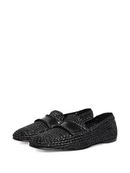 Loafersy Dolce And Gabbana wsuwane czarne