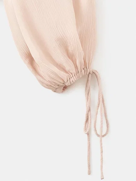 Блуза MANGO рожевий