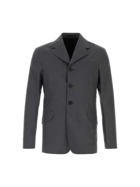 Garnitur Jil Sander wełniany szary