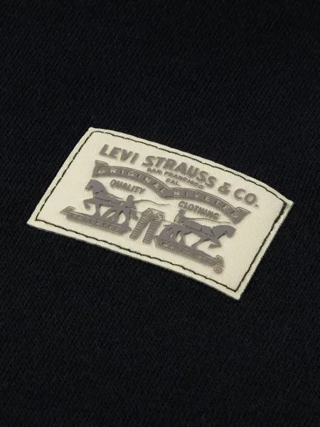 Суичър с качулка Levi's® черно