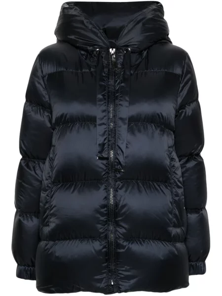 Pūkinė striukė Max Mara mėlyna