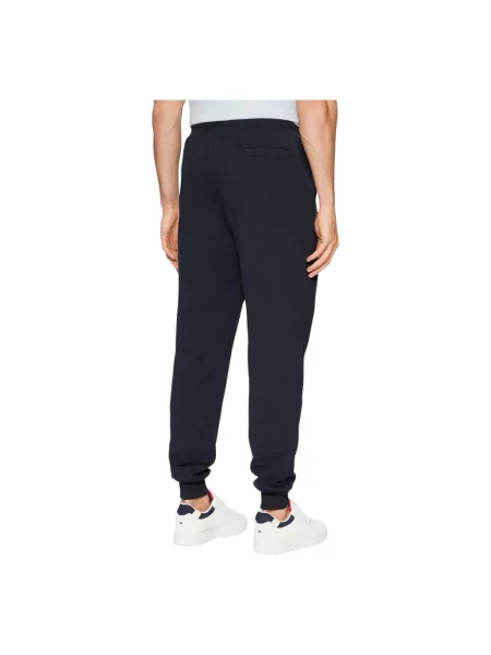 Spodnie sportowe Tommy Hilfiger frotte niebieski
