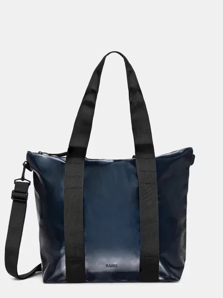 Чанта Rains Tote Bag Mini синьо