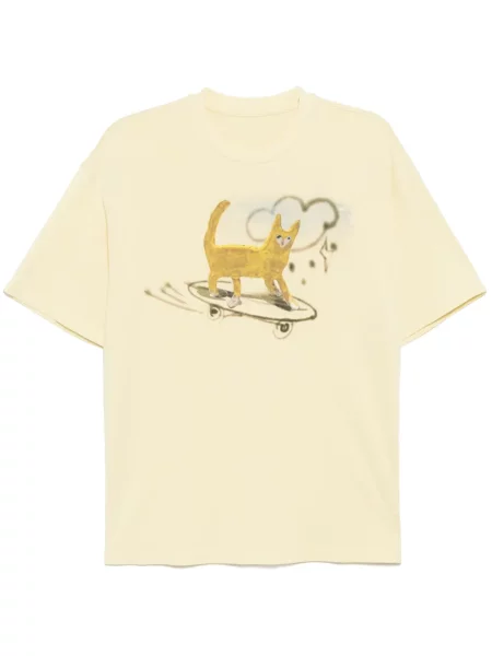 Tricou Jnby cu imagine galben