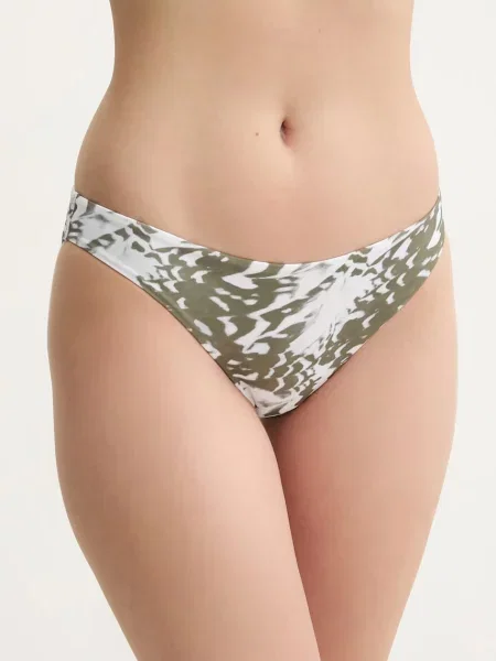 Calvin Klein figi kąpielowe brązowy zielone