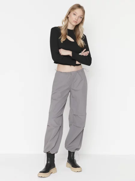 Карго Trendyol сірий