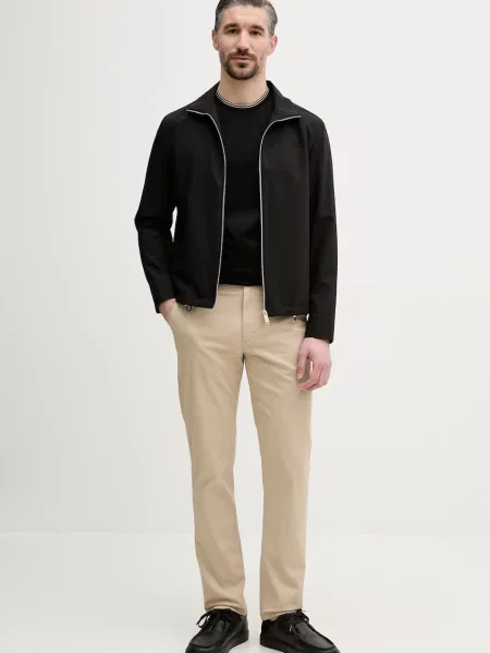Tommy Hilfiger chino hlače iz bombaža z elastanom bež