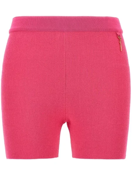 Pantaloni scurți Jacquemus scurte roz