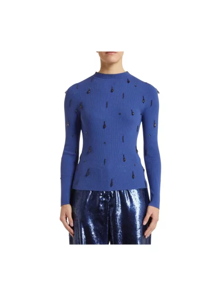 Sweter Pennyblack wełniany niebieski