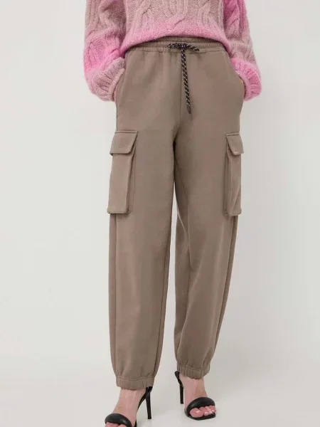 Спортивні штани Miss Sixty однотонні коричневий