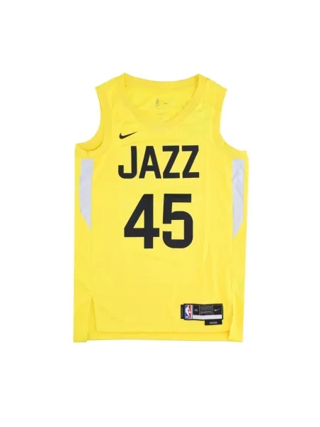 Koszulka sportowa Nike na ramiączkach do koszykówki żółta